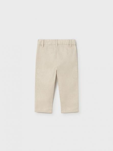 Mayoral Pantalon Lino Suiting 26-01517-050  Avena Mez [2]