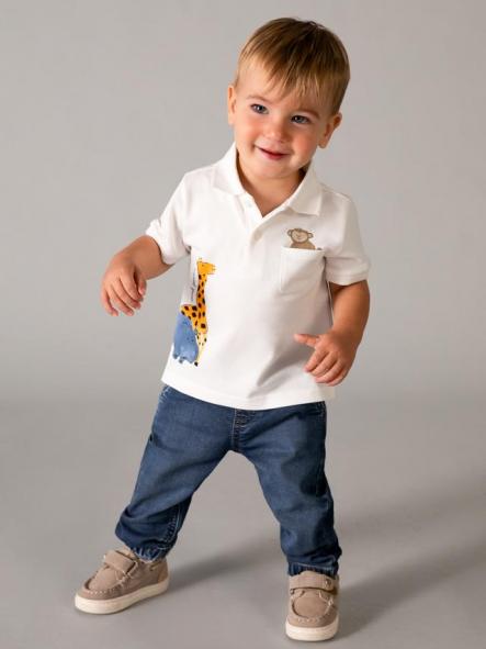 Mayoral Pantalon Soft denim Jogger 26-01520-067 Oscuro