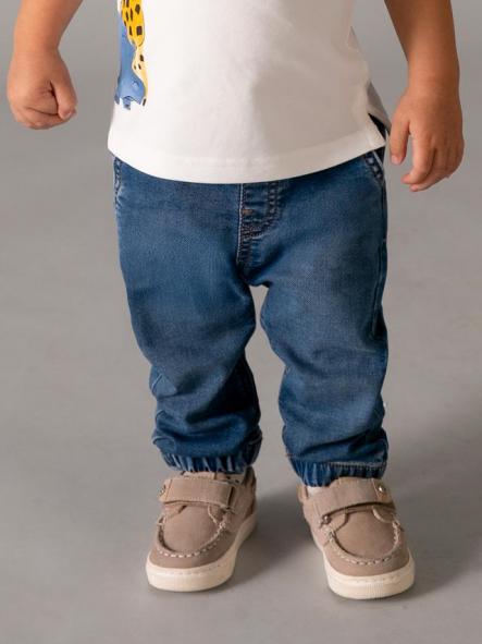 Mayoral Pantalon Soft denim Jogger 26-01520-067 Oscuro [2]