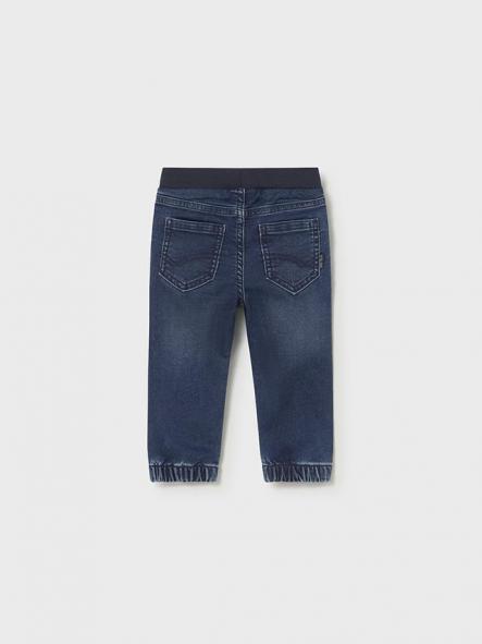 Mayoral Pantalon Soft denim Jogger 26-01520-067 Oscuro [4]