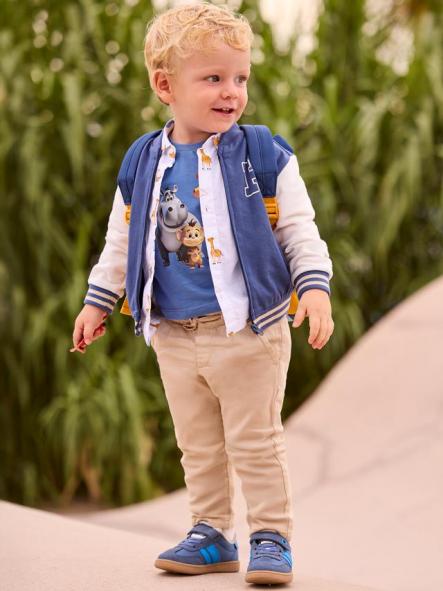 Mayoral Pantalon Lino Relaxed 26-01523-061 Anacardo