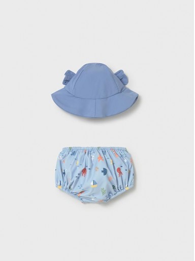 Mayoral Conjunto Bañador Pañal y Gorro 26-01618-029 Velero [1]