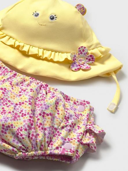Mayoral Conjunto Bañador Pañal y Gorro 26-01618-030 Rosa [2]