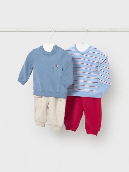 Mayoral Conjunto Punto 4 Piezas Largo 26-01628-062 Rojo