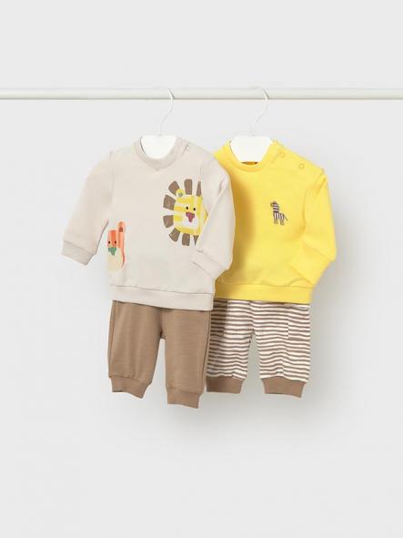 Mayoral Conjunto Punto 4 Piezas Largo 26-01628-063 Mostaza