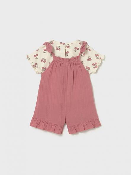 Mayoral Conjunto Peto Camiseta 26-01656-018 Blush [1]