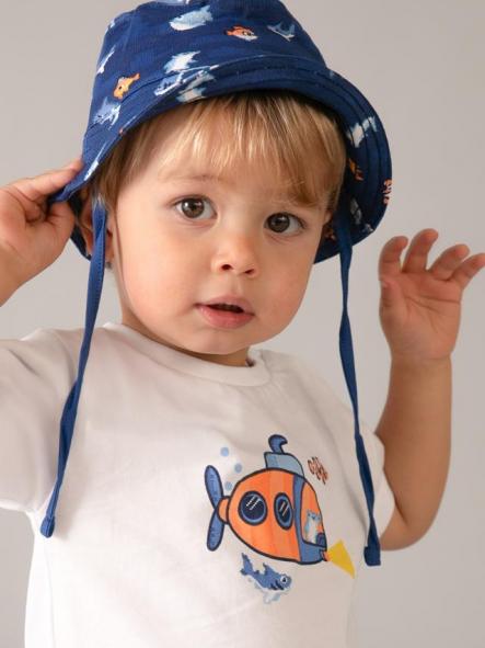 Mayoral Conjunto Punto print con bucket 26-01667-082 Noche [1]