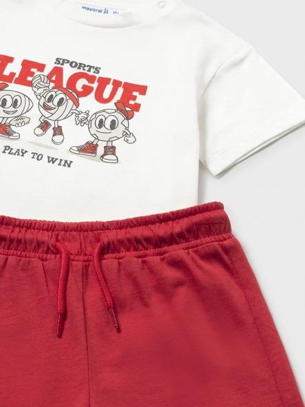 Mayoral Conjunto 3 Piezas Print 26-01669-039 Tomate [3]