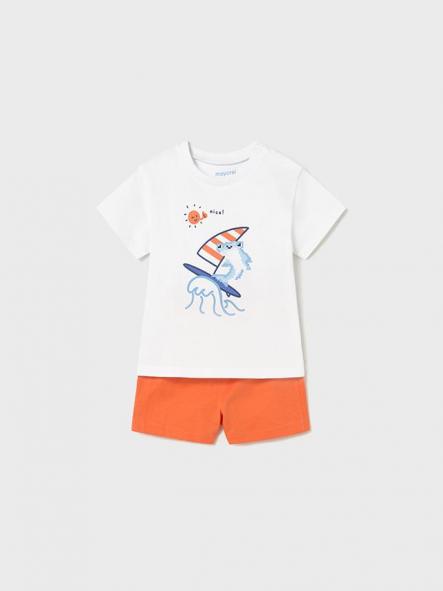 Mayoral Conjunto Punto 2 piezas 26-01671-049 Naranja