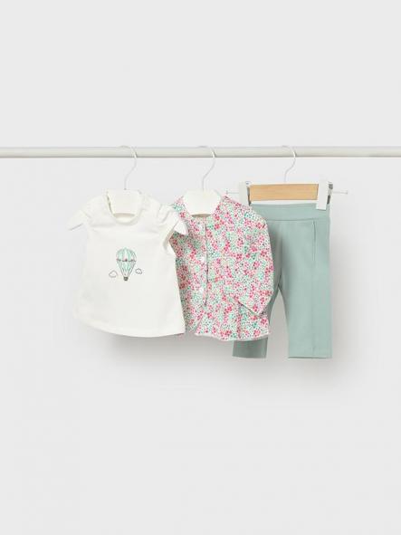 Mayoral Conjunto Leggings 3 Piezas 26-01732-016 Agua