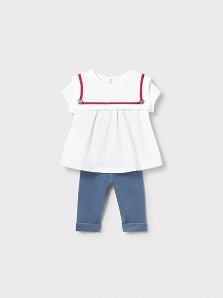 Mayoral Conjunto Leggings 4 Piezas 26-01736-076 Rojo  [1]