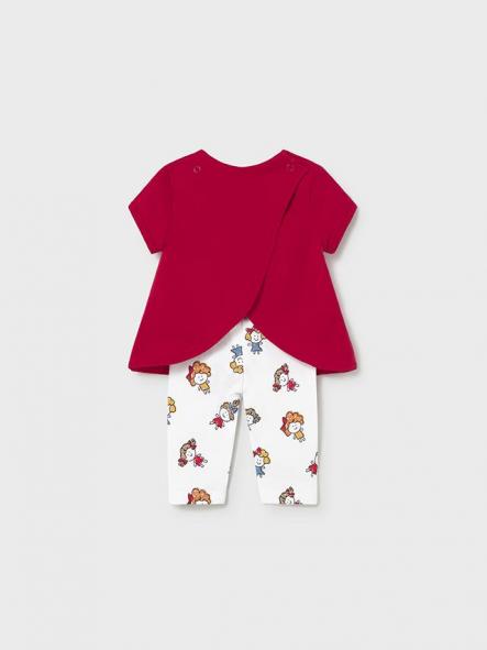 Mayoral Conjunto Leggings 4 Piezas 26-01736-076 Rojo  [2]