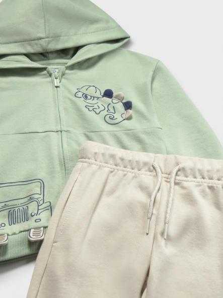 Mayoral Chandal play con  Camiseta 26-01833-070 Matcha [3]