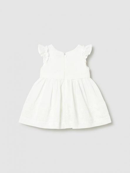 Mayoral Vestido Cinta Guipur 26-01907-042 Crudo [3]