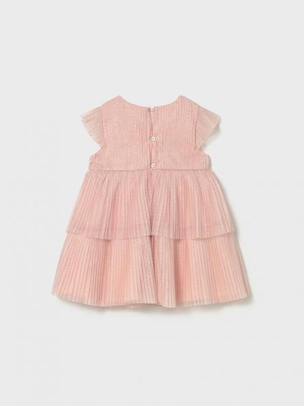 Mayoral Vestido Tul Plisado 26-01908-037 Blossom [4]