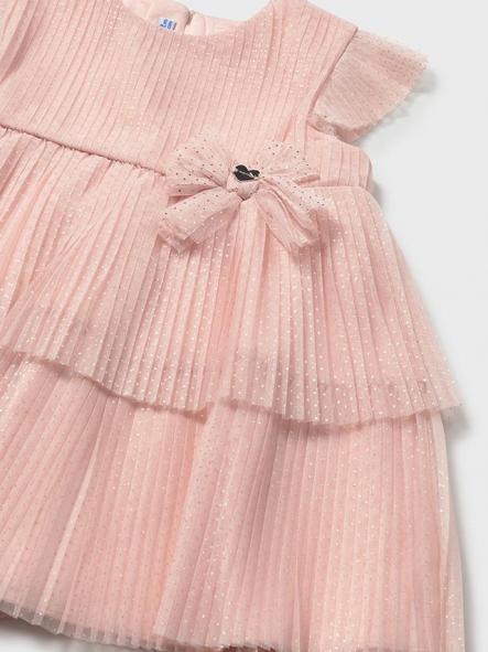 Mayoral Vestido Tul Plisado 26-01908-037 Blossom [5]