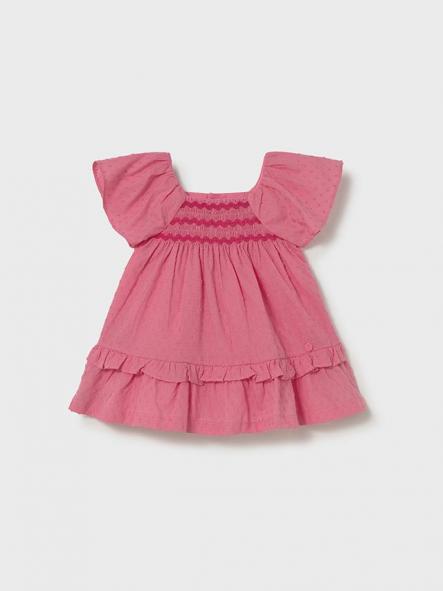 Mayoral Vestido Plumeti 26-01912-041 Geranio [3]