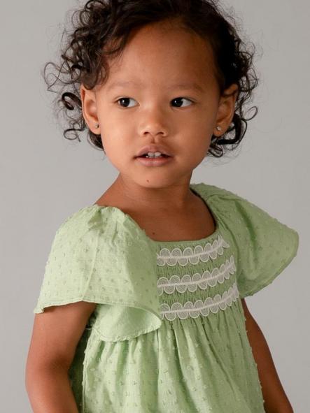 Mayoral Vestido Plumeti 26-01912-042 Basil [1]