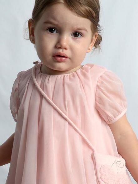 Mayoral Vestido Tul con Bolso 26-01917-46 Peonia [1]