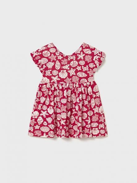 Mayoral Vestido Punto Granito 26-01925-055 Rojo