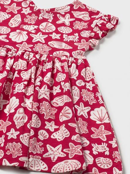 Mayoral Vestido Punto Granito 26-01925-055 Rojo [2]