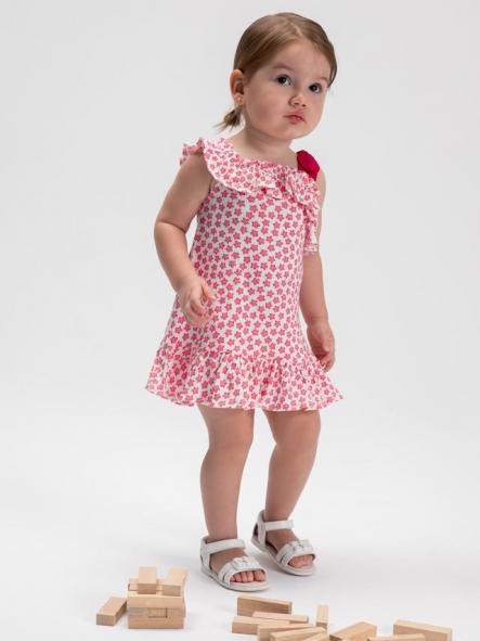 Mayoral Vestido Punto Bambula Print 26-01928-065 Rojo