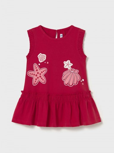 Mayoral Vestido Serigrafiado 26-01929-063 Rojo [0]