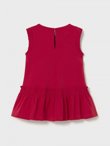 Mayoral Vestido Serigrafiado 26-01929-063 Rojo [1]