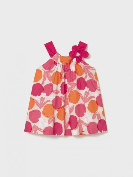 Mayoral Vestido Estampado Flor 26-01991-090 Clavel [1]