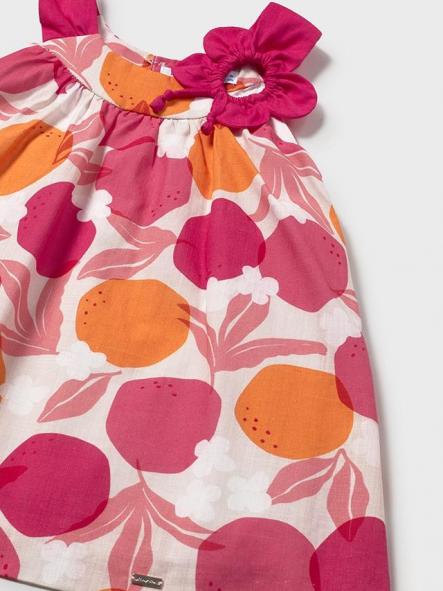 Mayoral Vestido Estampado Flor 26-01991-090 Clavel [3]