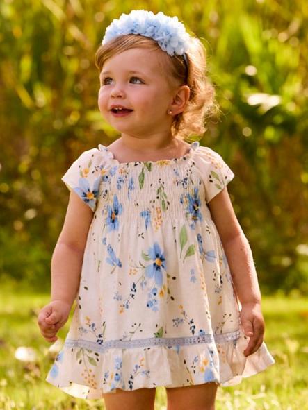 Mayoral Vestido Estampado 26-01992-094 Cielo