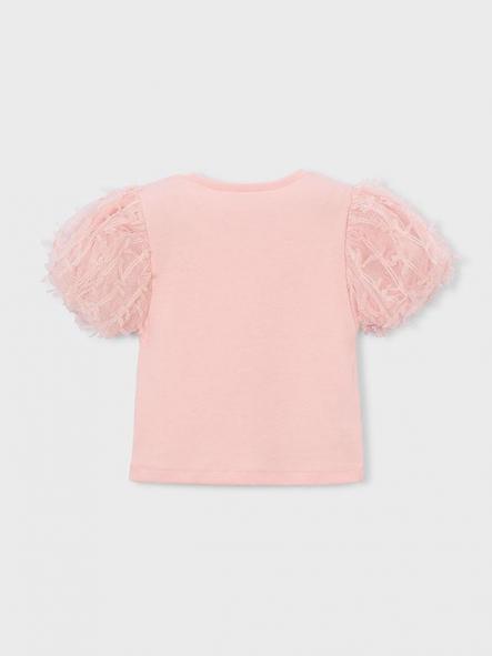 Mayoral Camiseta m/c Tul Fantasia 26-03001-047 Blossom [4]
