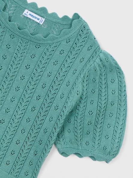Mayoral Camiseta m/c  Tricot 26-03003-057 Menta [2]