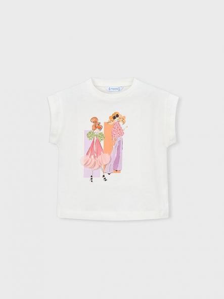 Mayoral Camiseta m/c  26-03005-075 Crd- Blossom [2]