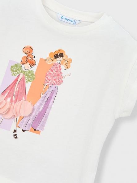 Mayoral Camiseta m/c  26-03005-075 Crd- Blossom [4]