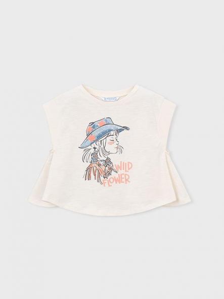 Mayoral Camiseta M/C 26-03006-067 Hueso [3]