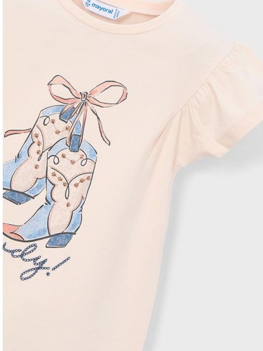 Mayoral Camiseta m/c 26-03007-080 Salmon [3]
