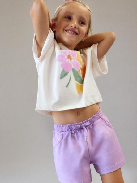 Mayoral Camiseta m/c Banda 26-03010-094 Hueso