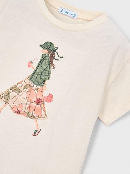 Mayoral Camiseta M/C 26-03011-079 Garbanzo [2]