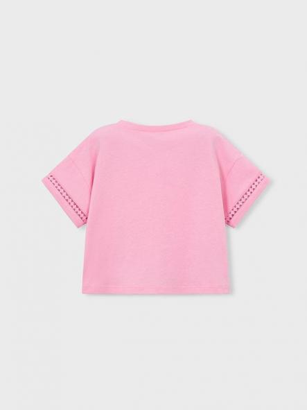Mayoral Camiseta m/c Nudo 26-03012-082 Candy [1]