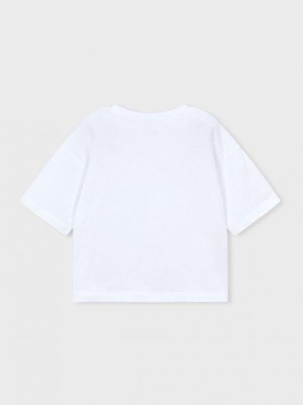 Mayoral Camiseta m/c 26-03016-021 Bco-Persimon [4]