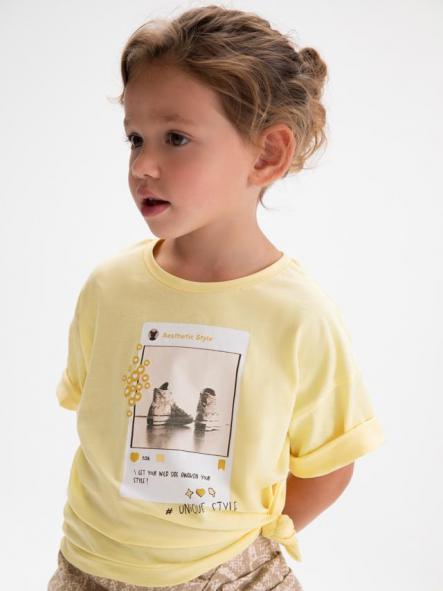 Mayoral Camiseta m/c 26-03016-023 Vainilla