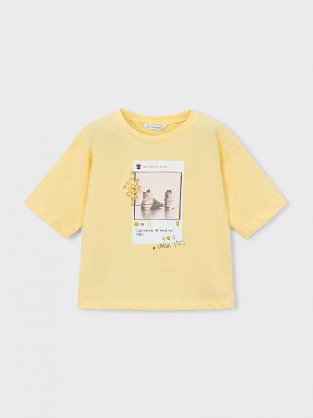 Mayoral Camiseta m/c 26-03016-023 Vainilla [3]