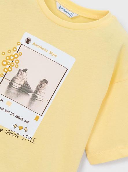 Mayoral Camiseta m/c 26-03016-023 Vainilla [5]