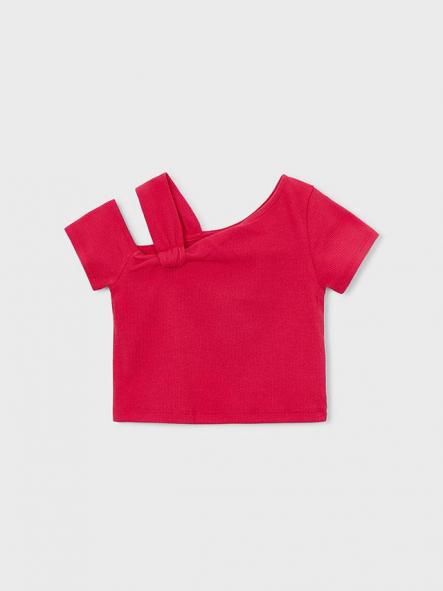 Mayoral Camiseta m/c Asimetrica 26-03017-092 Persimon [3]