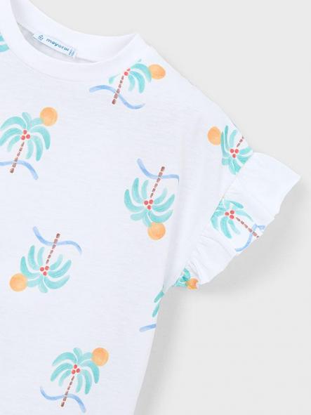 Mayoral Camiseta m/c Estampada 26-03018-030 Crd-Oasis [5]