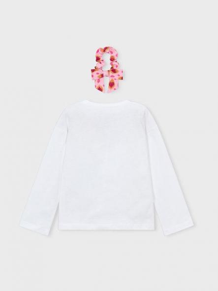 Mayoral Camiseta m/l Coletero 26-03020-015 Blanco [3]