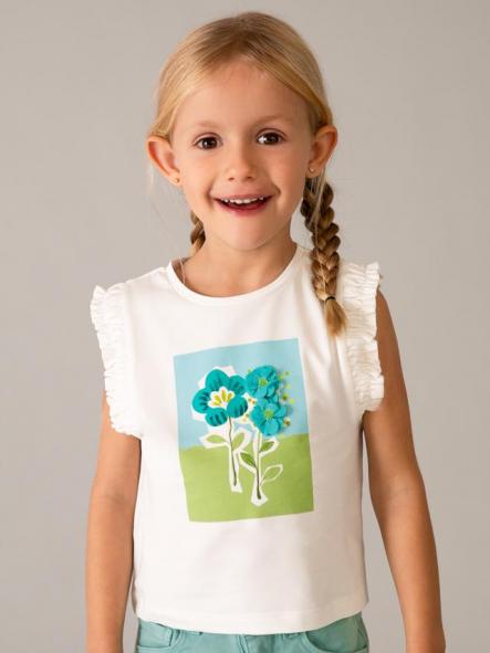 Mayoral Camiseta Tirantes 26-03023-039 Crudo