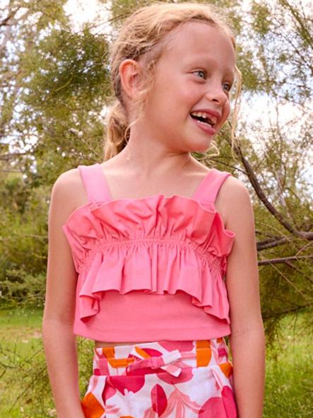 Mayoral Top Volante 26-03025-040 Geranio