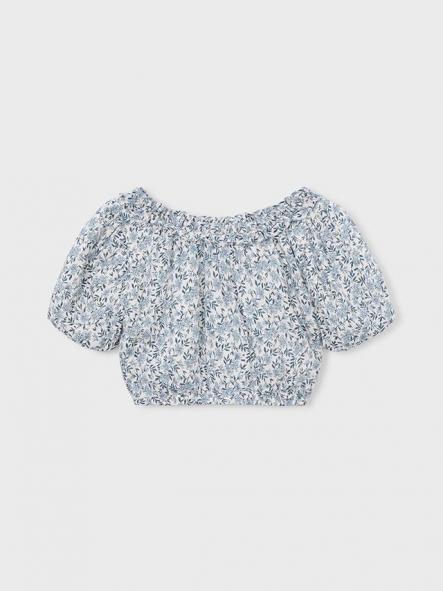 Mayoral Top Dobby Estampado 26-03026-030 Celeste [2]